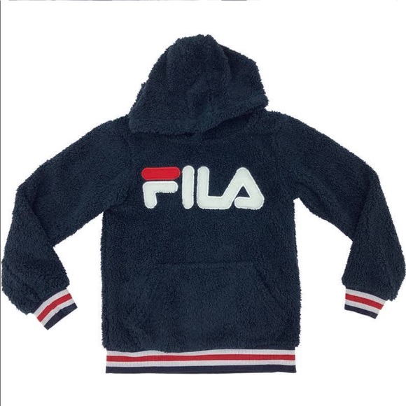 fila fuzzy sweater